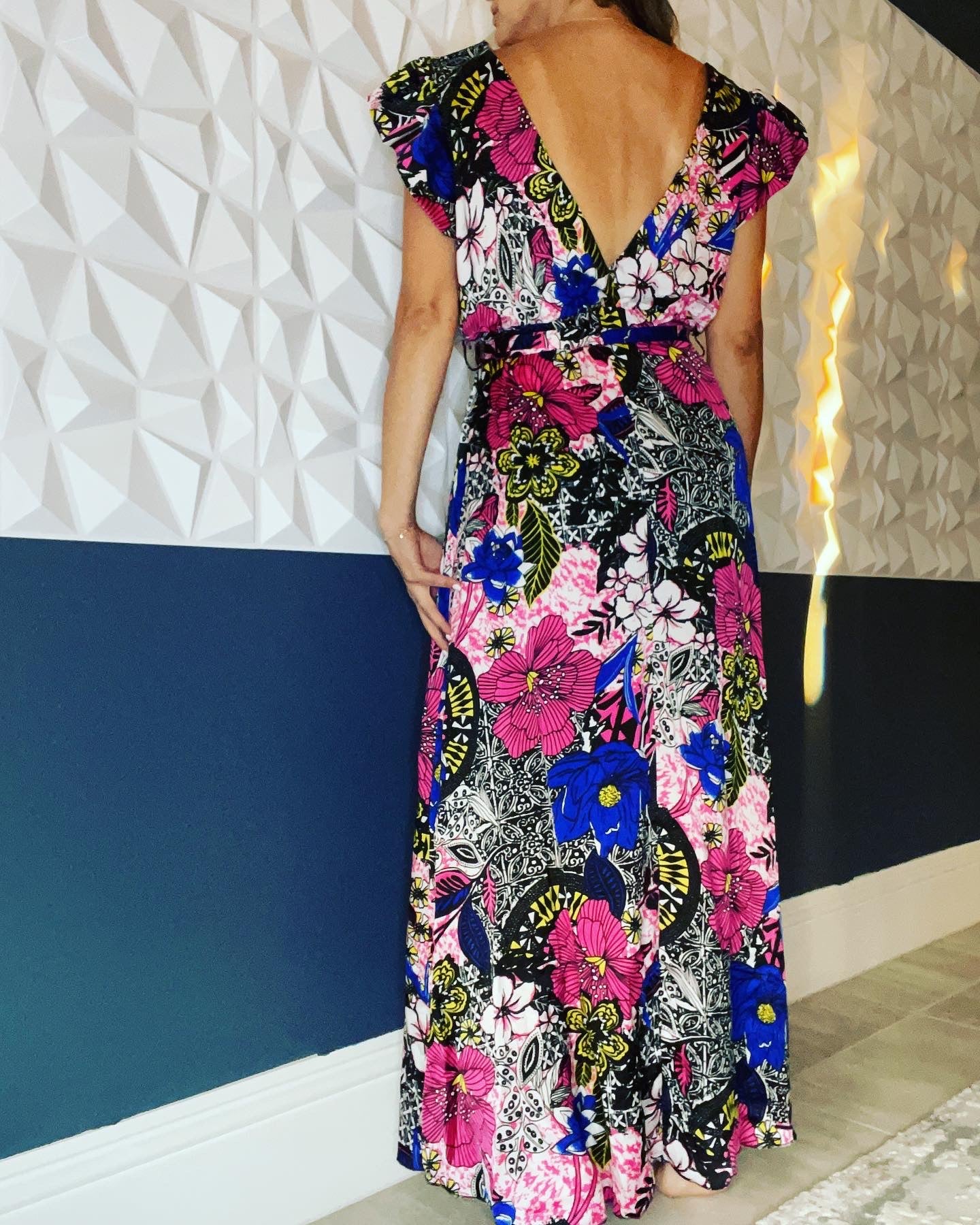 Flower party dress