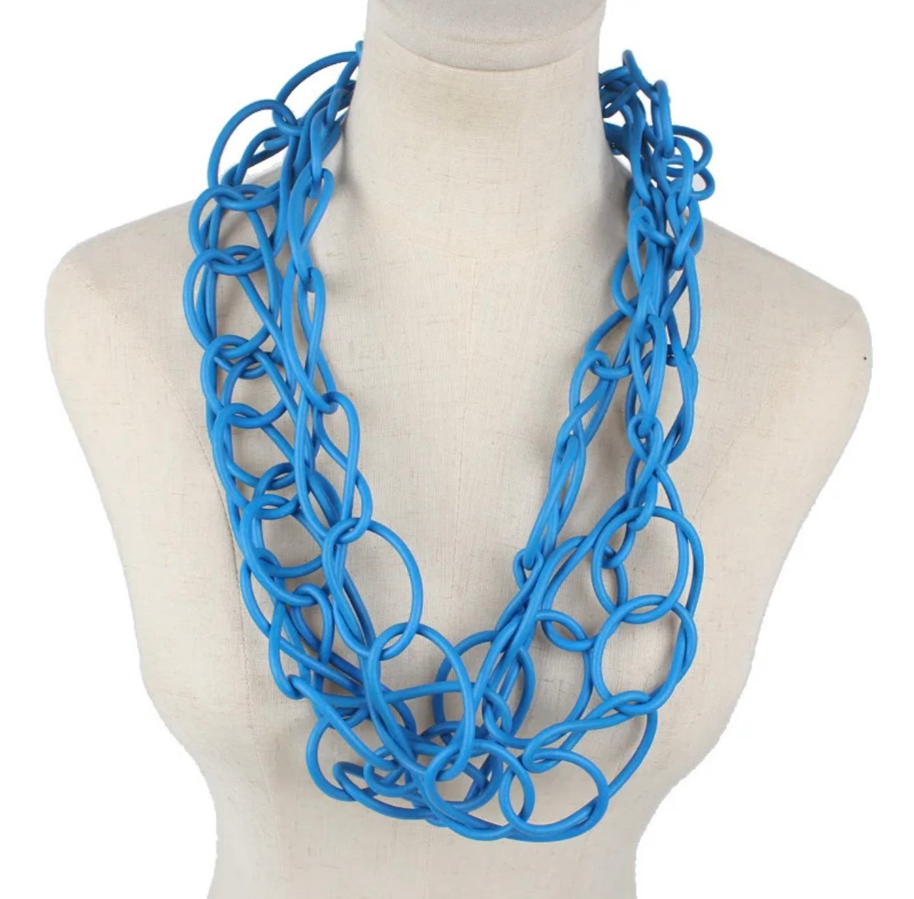 Rubber necklace