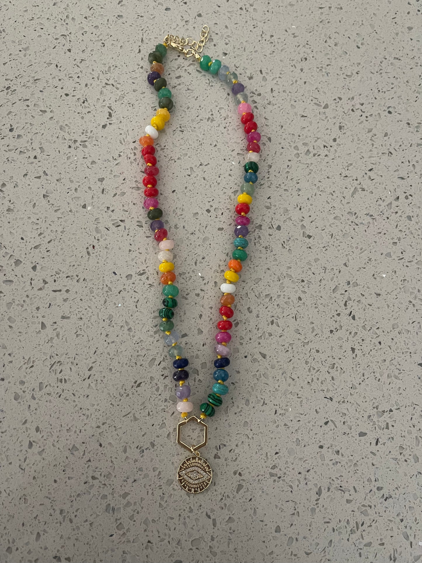 Evil eye necklace