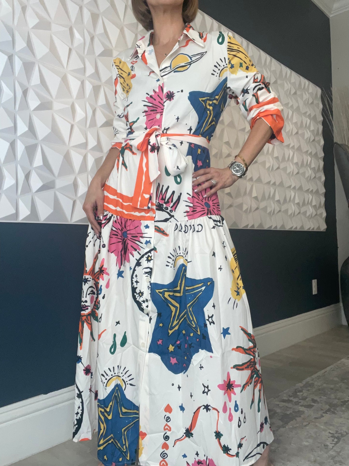 Sun & Moon dress