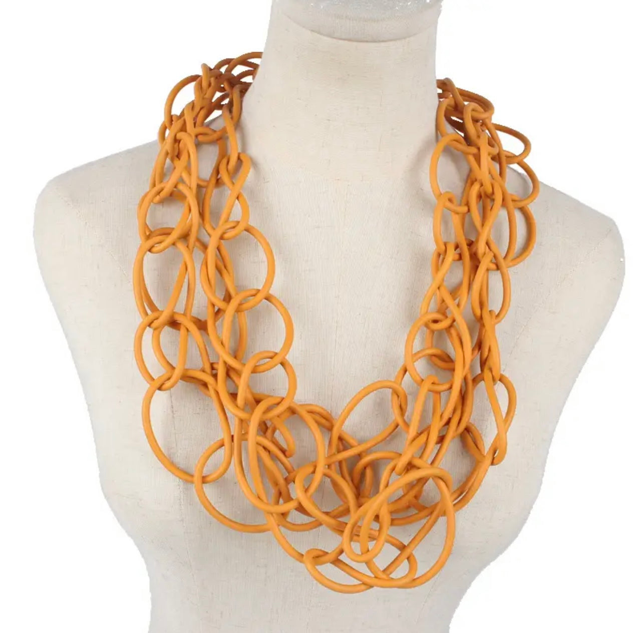 Rubber necklace
