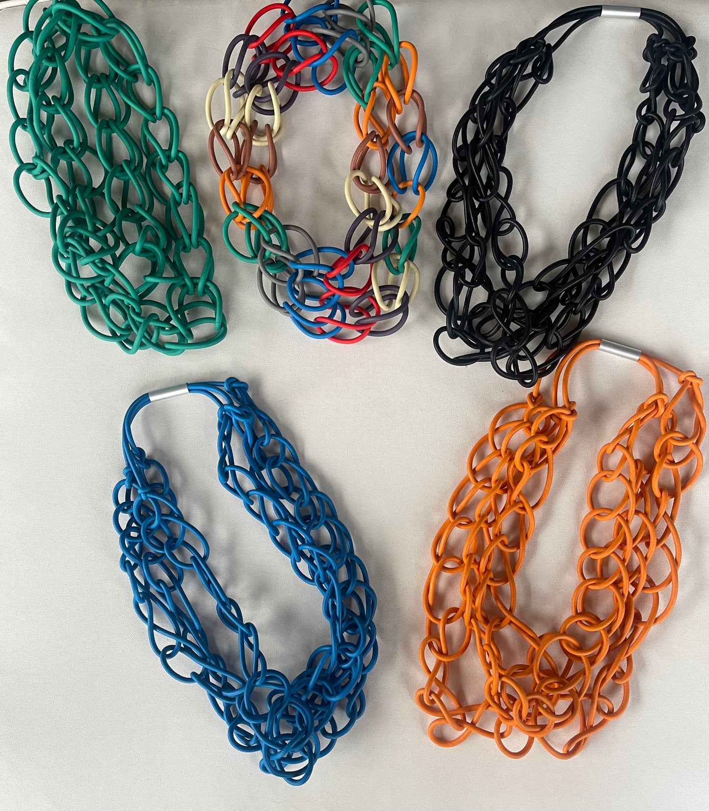 Rubber necklace