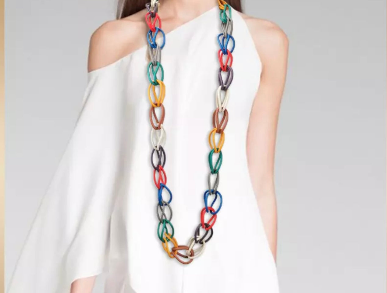 Rubber necklace