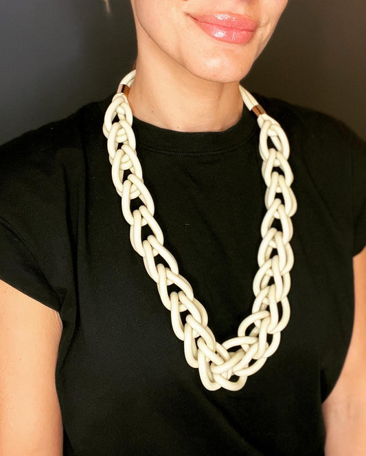 Rubber necklace