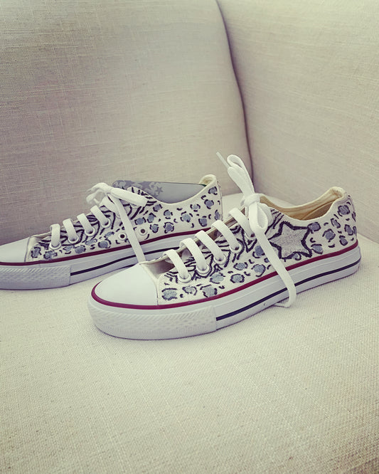 Hand painted Converse